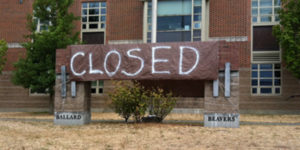 school graffiti closed